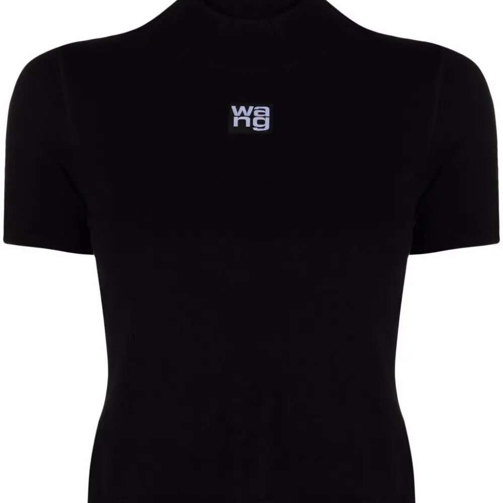 Alexander Wang High Neck Top, Size Medium
